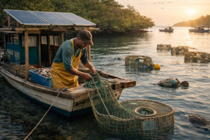 A redução de impactos ambientais na pesca artesanal protege recursos e garante continuidade produtiva, destaca Joel Alves.
